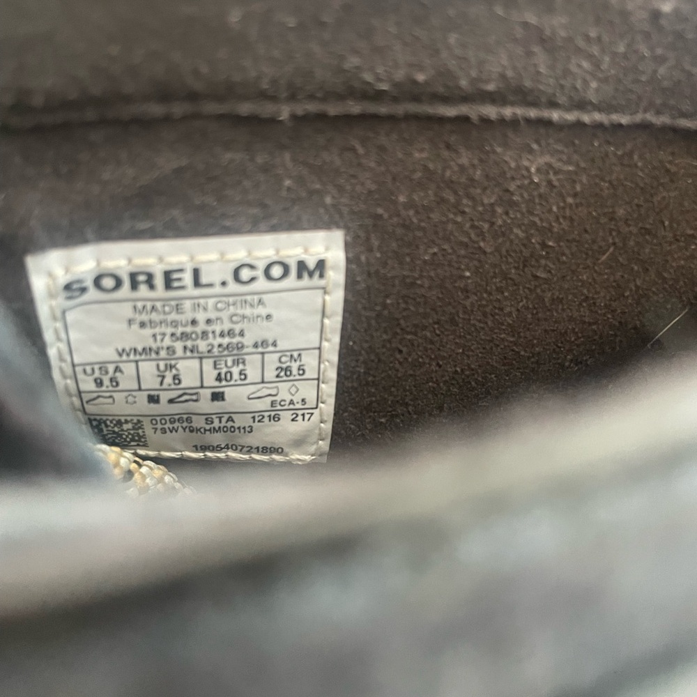 Sorel PDX Wedge Bootie - blue black - 9.5 - Picture 7 of 7